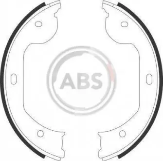 Колодка гальм. барабан. BMW, RENAULT, VW задн. (ABS) A.B.S. 9109