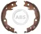 Колодка гальм. барабан. NISSAN X-TRAIL 07-, QASHQAI 07-, JUKE 10 задн. (вир-во ABS) 9273