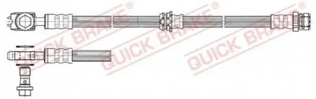 Гальмівний шланг QUICK BRAKE 50.832X