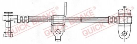 Гальмівний шланг QUICK BRAKE 59.976X