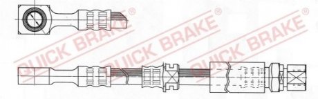 Гальмівний шланг QUICK BRAKE 50.976 (фото 1)