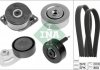 Комплект ременя генератора Land Rover Freelander 2.0 Td4 4x4 00-06 (5PK875/5PK2030) INA 529 0253 10