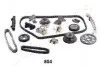 JAPANPARTS SUZUKI К-кт ланцюгів ГРМ (3 ланцюга + 6 направляючих + 3 натягувача + 5 зірочок) Grand Vitara I 2.5/2.7 KDK-804 JAPANPARTS KDK-804