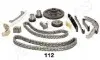 NISSAN К-т ланцюга (повний) приводу ГРМ X-Trail 2,2Di 01-, Pathfinder 2.5dCi 05-, Navara JAPANPARTS KDK-112 (фото 1)