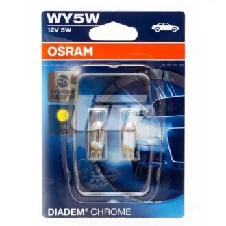 (к/т 2 шт) Автолампа (5W 12V W2,1X9) OSRAM 2827DC-02B