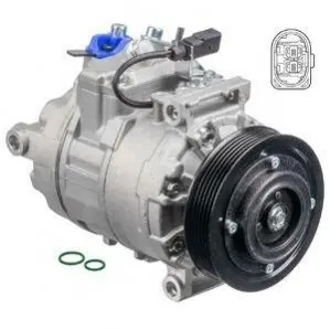 VW компресор кондиціонера Audi A8,Q7,Phaeton,Touareg 05- Delphi CS20475