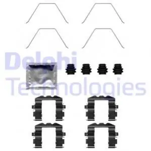 HYUNDAI Комплект по заміні гальм. колодок KIA, VOLVO Delphi LX0705