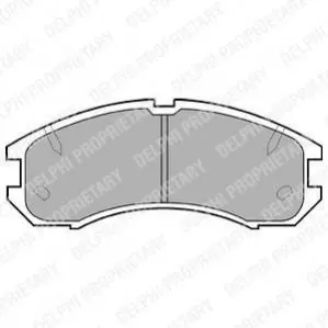 FORD Гальмівні колодки передн. MAZDA Delphi LP595