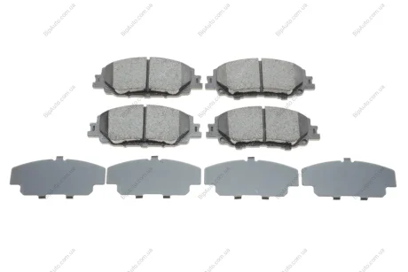 Колодки гальмівні (передні) Toyota Corolla/Yaris 18- (Advics) ZIMMERMANN 26217.165.2