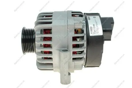 Генератор (14В, 105А, новий) ALFA ROMEO MITO FIAT 500, 500 C, DOBLO, DOBLO, FIORINO, FIORINO/MINIVAN, GRANDE PUNTO, LINEA, PUNTO, PUNTO EVO, PUNTO/HATCHBACK, QUBO LANCIA YPSILON 1.3D 02.06- HC- CARGO F 032 115 852