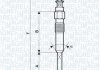 MAGNETI MARELLI BMW свічка розжарювання E46,E90,E60,E65,E83 062900039304 MAGNETI MARELLI