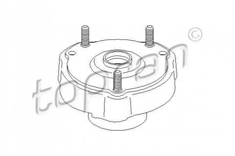 Опора амортизатора TOPRAN TOPRAN / HANS PRIES 407800