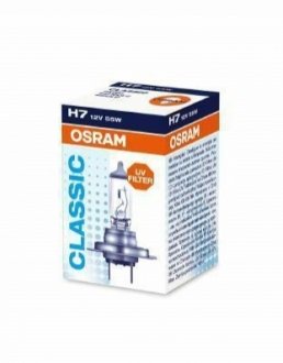 Автолампа H7 12V 55W PX26D Classic OSRAM 64210CLC