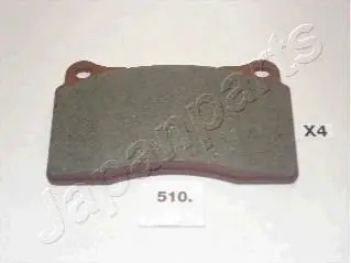 MITSUBISHI гальмівні колодки передн.Lancer V EVO 04 -,Subaru Impreza WRX 01- JAPANPARTS PA-510AF