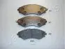 JAPANPARTS CHEVROLET гальмівні колодки передн.Lacetti, Epica 2.0 PA-W05AF JAPANPARTS PA-W05AF