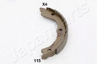 NISSAN колодки ручн. гальм. X-Trail 01- (172*22) JAPANPARTS GF-115AF