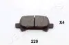 JAPANPARTS TOYOTA гальмівні колодки задн. Avalon 01- PP-229AF JAPANPARTS PP-229AF