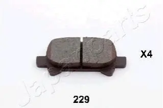 TOYOTA гальмівні колодки задн. Avalon 01- JAPANPARTS PP-229AF