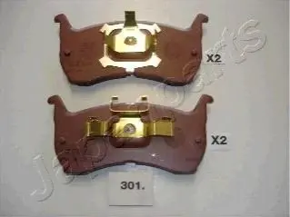 MAZDA гальмівні колодки передні MAZDA 626 JAPANPARTS PA-301AF