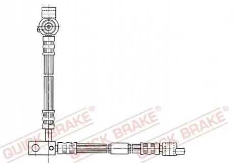 Гальмівний шланг QUICK BRAKE 59.994