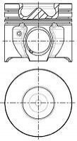 Поршень з кільцями FORD 86,50 2,0TDi Duratorg 00- NURAL 87-140807-00
