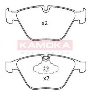 Колодки гальмівні, дискові KAMOKA JQ101222