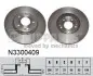 Гальмiвнi диски NIPPARTS N3300409 N3300409