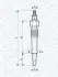 MAGNETI MARELLI GLOW PLUG LANCIA, OPEL, PEUGEOT, RENAULT [062583202304] 062583202304 MAGNETI MARELLI 062583202304