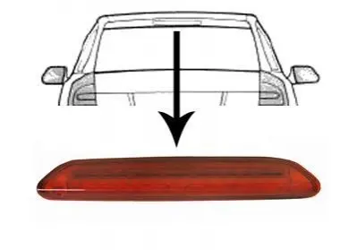 Додатковий стоп-сигнал SKODA OCTAVIA 04 > 08 Van Wezel 7622929
