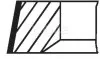 MAHLE ORIGINAL Комплект поршневих кілець MAHLE / KNECHT 021RS001150N2 (фото 2)