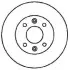 JURID RENAULT Диск гальмівний передний  R 5911 561257JC JURID 561257JC