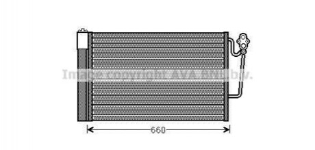 AVA BMW Радіатор кондиціонера (конденсатор) Mini Cooper, One, Clubman, Countryman, Paceman AVA AVA COOLING BWA5363D