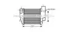 Інтеркулер Audi A6 2.7D/3.0D 04-11(AVA) AVA COOLING AIA4302 (фото 1)