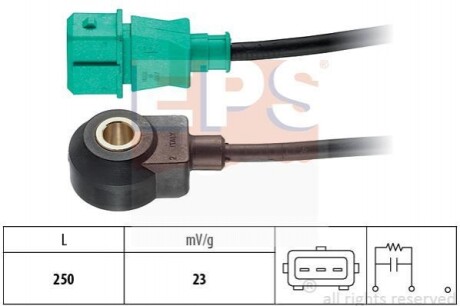 Датчик детонації RENAULT, CITROEN, FIAT EPS 1.957.004