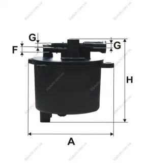 Фільтр паливний Citroen C5/C6/Ford Mondeo 2.2 TDCI/HDi 06- WIX FILTERS WF8397