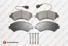 EUROREPAR КОЛОДКИ ГАЛЬМ?ВН? ПЕРЕДН? 1675990080 EUROREPAR 1675990080