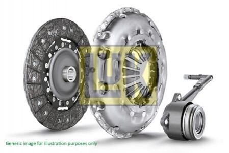 Комплект зчеплення Opel Astra G 98-05/Vectra B 2.0 DI/DTI 96-03 (d=230mm) (+вижимний) LuK 623 2214 33