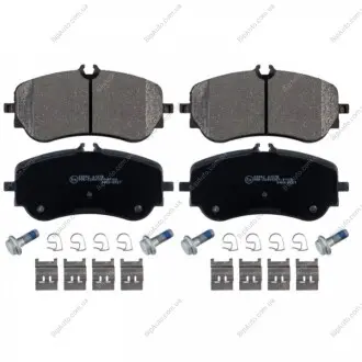 Фото 1 - febi гальмівні колодки передн. amarok 10-, crafter 2.0 tdi 16- febi FEBI BILSTEIN 16985 FEBI гальмівні колодки передн. AMAROK 10-, CRAFTER 2.0 TDI 16- FEBI FEBI BILSTEIN 16985 (фото 1)