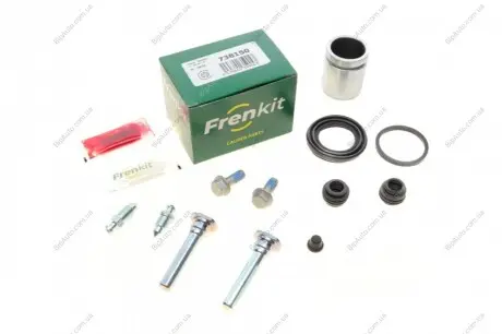 Ремкомплект супорта (заднього) Honda Accord VII/VIII 03- (d=38mm) (Lucas/Nih)(+поршень/направляюча) FRENKIT 738150 (фото 1)