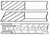 Кільця поршневі,комплект GOETZE 0845000010 (фото 1)