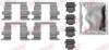 Монтажний компл.,гальм.колодки QUICK BRAKE 1090013