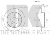 Диск гальмівний невентильований NK 313053 (фото 3)