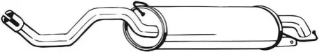 Глушник задн. SEAT Leon 97-04, VW Golf 97-04, VW BOSAL 279399 (фото 1)