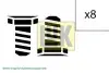 Комплект болтів маховика NISSAN NAVARA NP300, PATHFINDER III 2.5D 01.05- LuK 411022810 (фото 1)