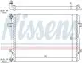 NISSENS Радіатор охолодження двигуна 65014