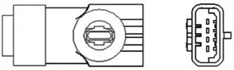 RENAULT лямбда-зонд (4 конт.) Kangoo, Ssandero, Logan MAGNETI MARELLI OSM036