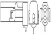 DAEWOO лямбда-зонд (1 конт.) Lanos, HYUNDAI, SUZUKI MAGNETI MARELLI OSM005 (фото 1)