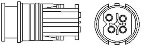 DB Кисневий датчик CL203, W164, W251, R171 MAGNETI MARELLI OSM025