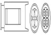 MAGNETI MARELLI BMW Кисневий датчик X5 (E53) 03- OSM073 MAGNETI MARELLI