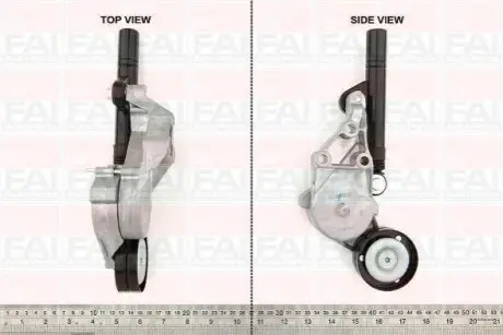 VW Натяжной ролик Audi A3,Skoda Octavia,Golf IV,Polo 1.9TDI (дв.AHF,ALH,ASV) 96- В СБОРЕ С FAI T1004
